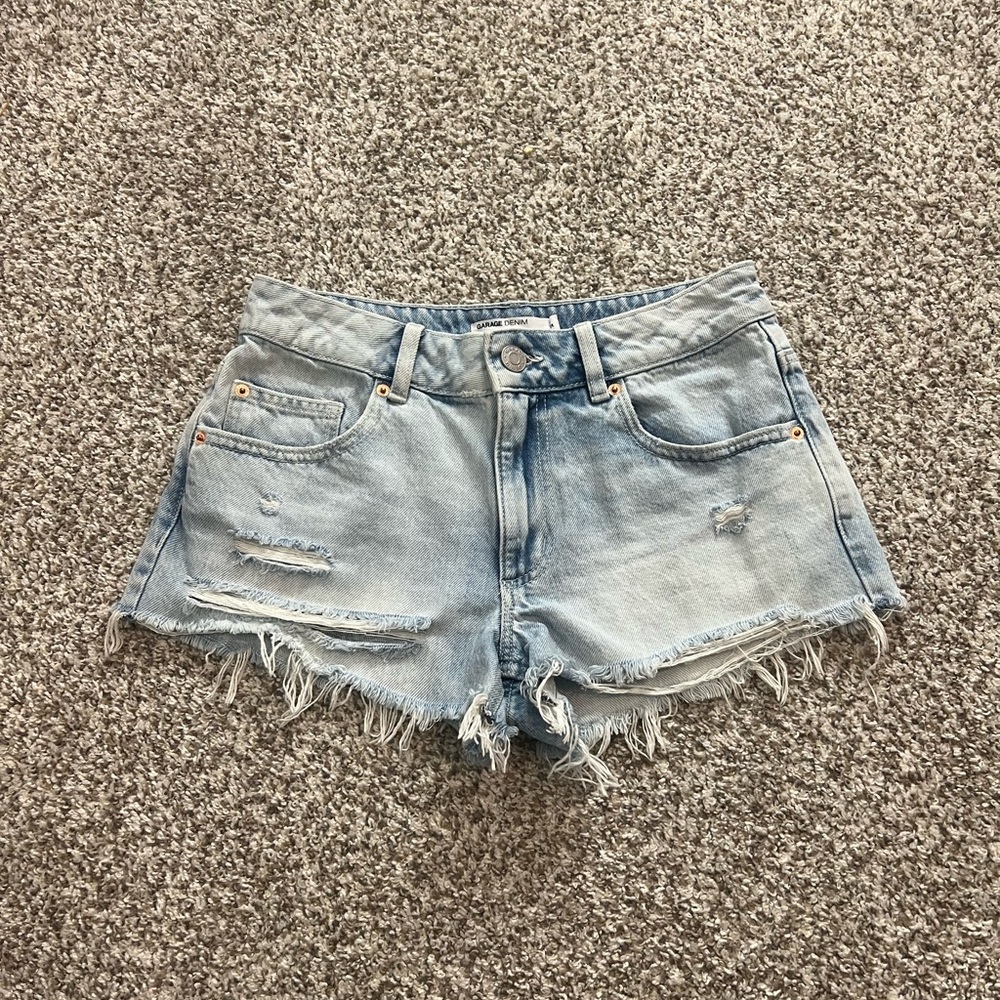 low rise jeans shorts